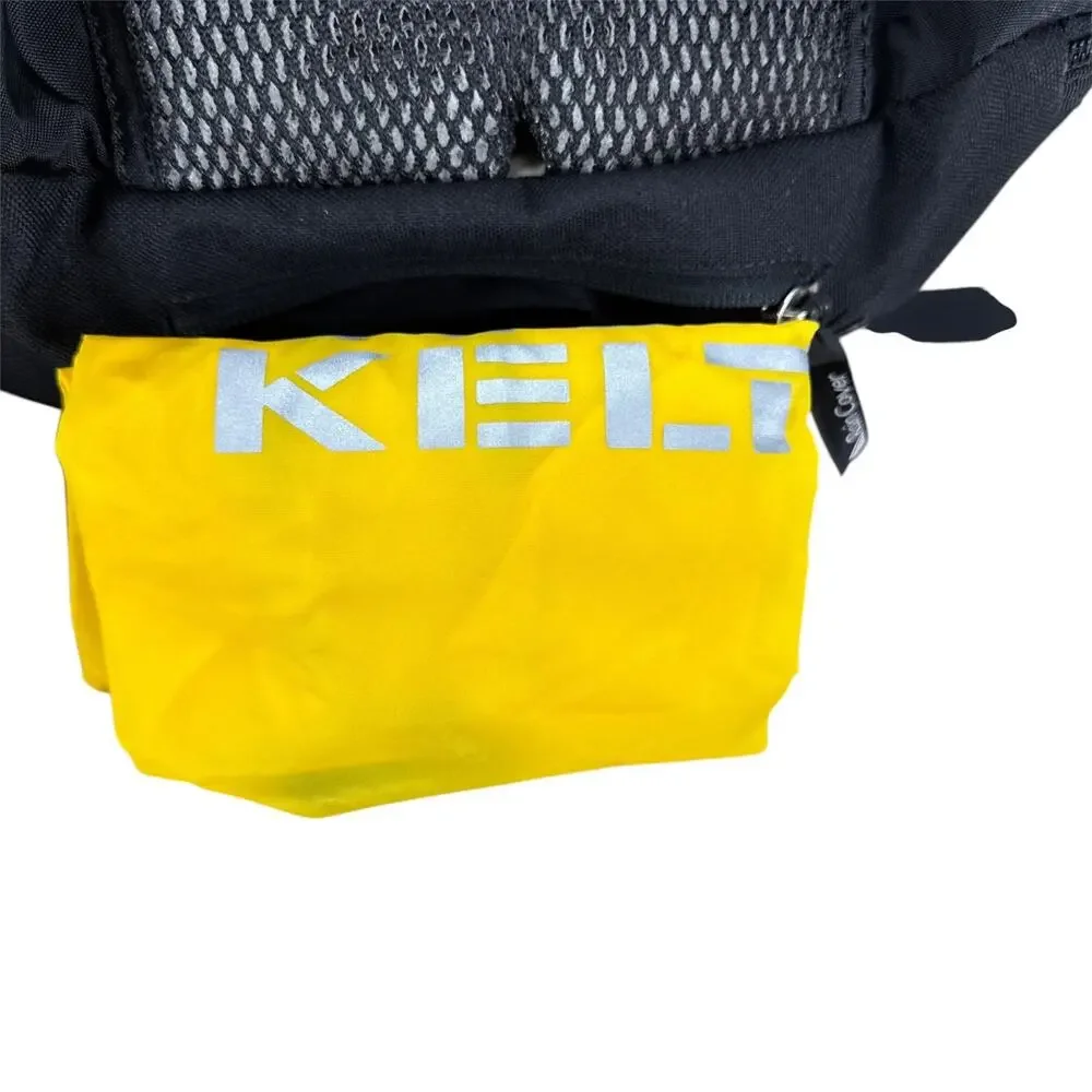 Kelty Blanca 2000 Backpack Blue Black Hiking Techwear Gorpcore Daypack Cover